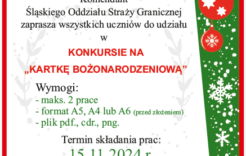 Więcej o: Zaproszenie do udziału w konkursie plastycznym – kartka Bożonarodzeniowa