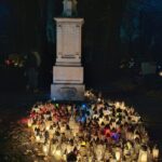 z wizytą na cmentarzu