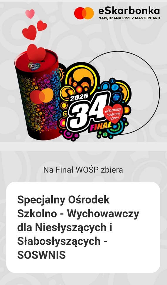 Dorzuć się do eSkarbonki od Mastercard® i wesprzyj z nami 34. Finał WOŚP