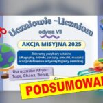 Podziękowanie za udział w akcji misyjnej